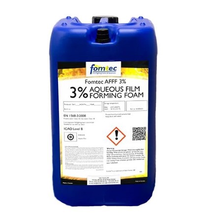 Fluorosynthetic AFFF 3% foam 20 ltr for hydrocarbon fires