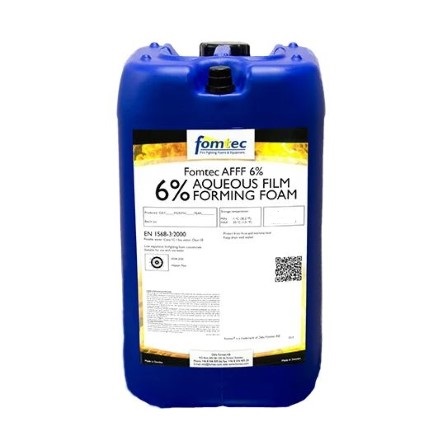 Fluorosynthetic AFFF 6% foam 20 ltr for hydrocarbon fires