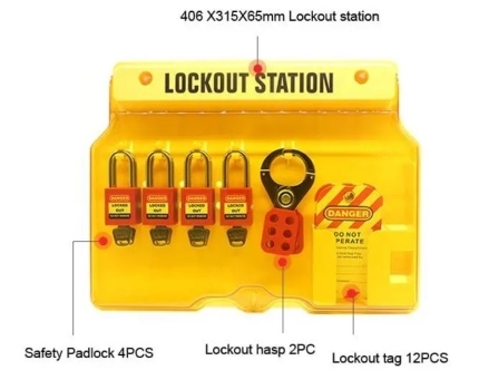 Padlock Station kit 4-lock - TR10