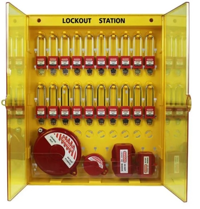 Loto Combined Safety Lock out Tag out Station Kit - TR130