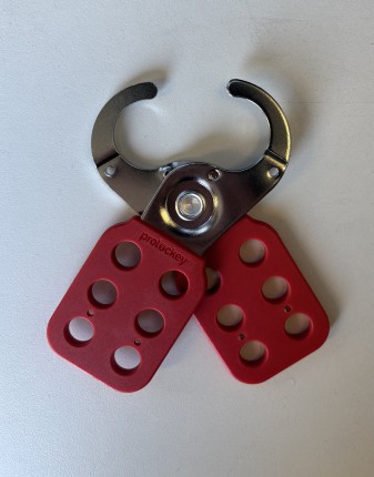 Steel Lockout Hasp Jaw size 25mm upto 6 locks