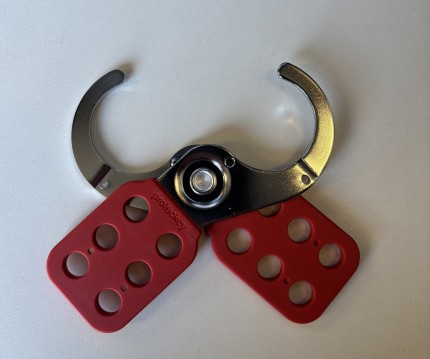 Steel Lockout Hasp Jaw size 38mm upto 6 locks