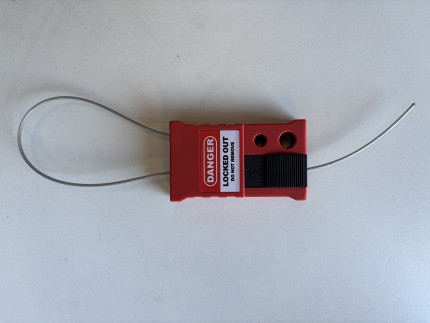 Mini Cable Lockout 30cm x 1.5mm dia
