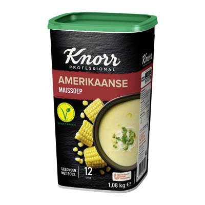 KNORR Amerikaanse Maissoep - American Corn 1080gr/12lt