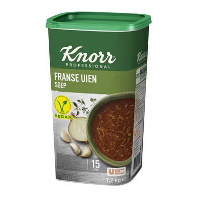 KNORR Franse Uiensoep - French Onion 1250 gr /15 ltr