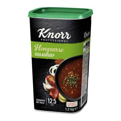 KNORR Hongaarse Goulashsoep 1200 gr/ 12.5 ltr