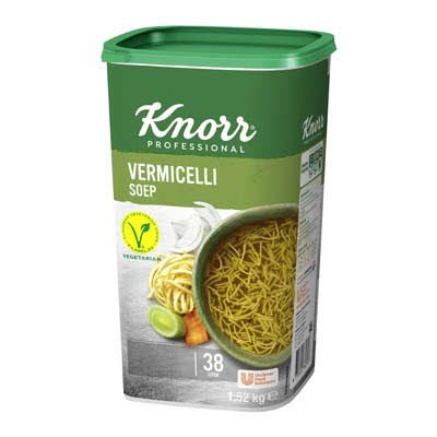 KNORR Vermicellisoep - Juliene - Noodles 1520 gr/ 38 ltr