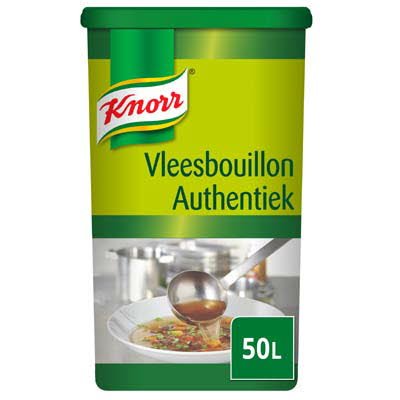 KNORR Vleesbouillon poeder - Meat broth powder 1 kg / 50 ltr